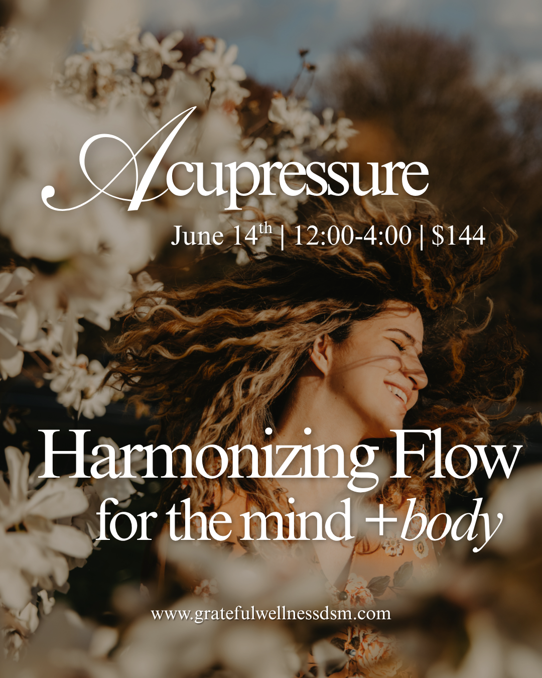 Acupressure - Harmonizing Flow                for the mind + body