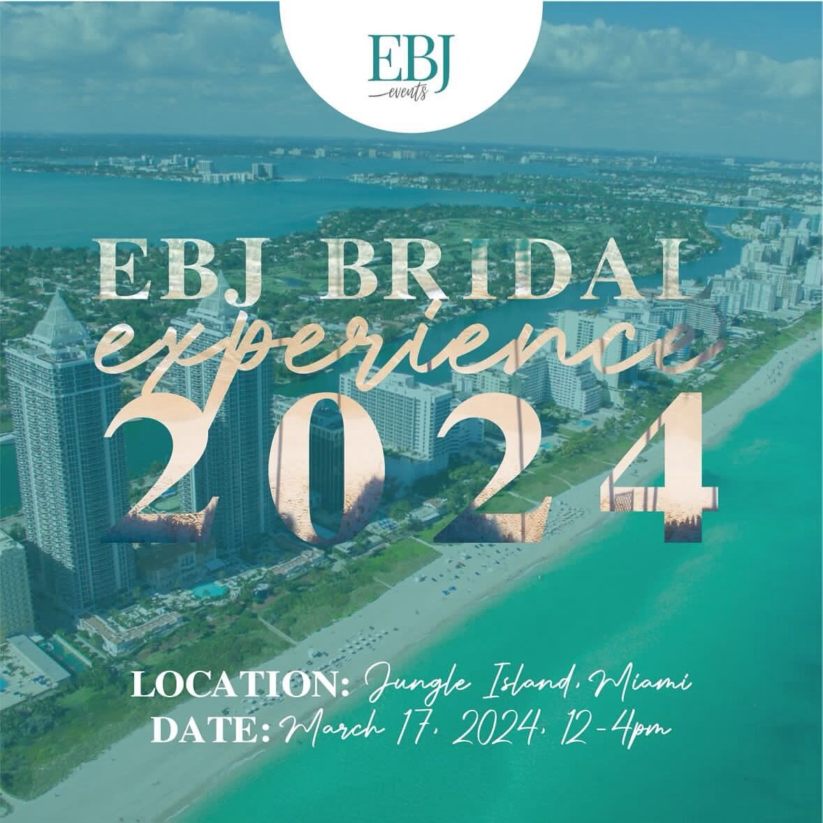 Get ready to be swept away by the magic of EBJ Bridal Experience 2024! Mark your calendars for March 17, 2024, as we countdown to a day filled with the latest and greatest in the world of bridal vendors. 

Don&rsquo;t miss out on this enchanting expe