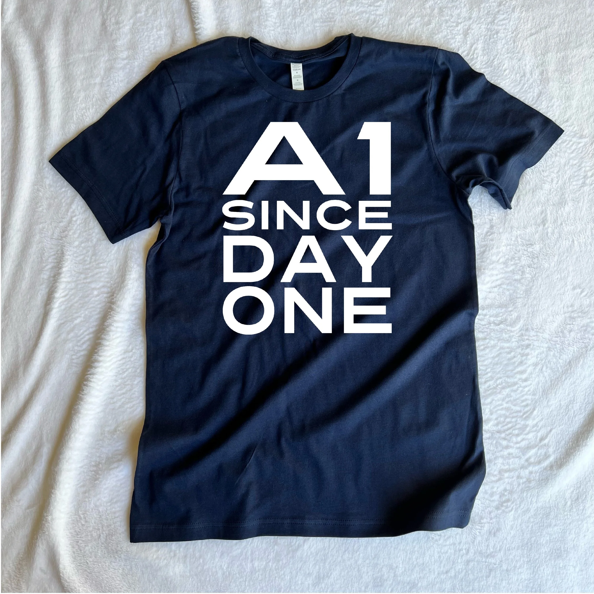 The A1 Since Day One Tee- Navy