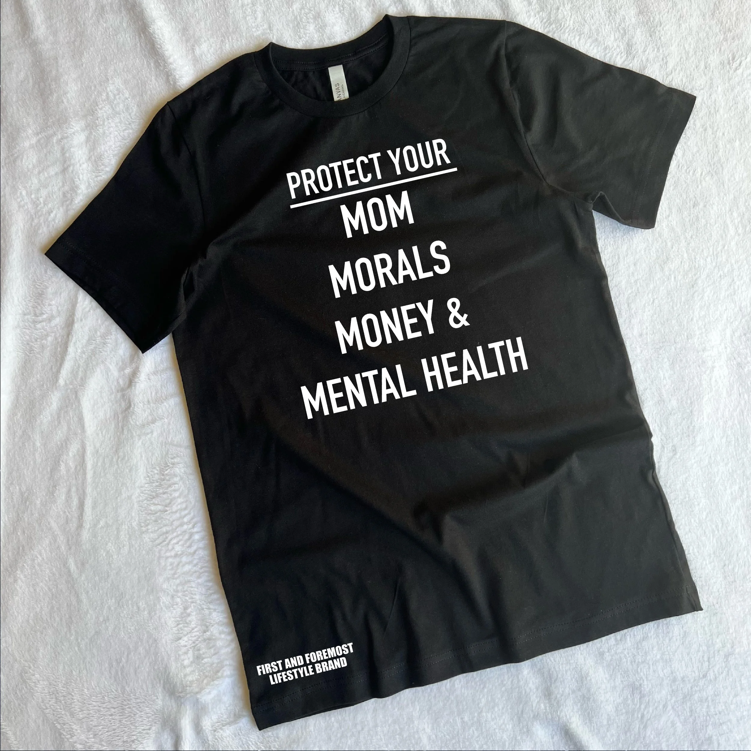 Protect Your Mom Tee - Black