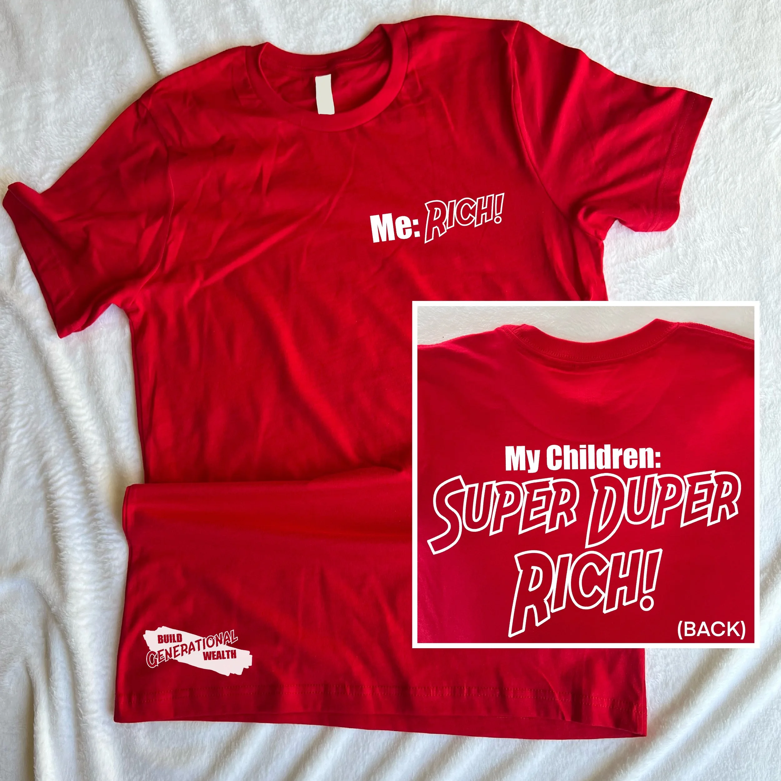 Super Rich Tee - Red