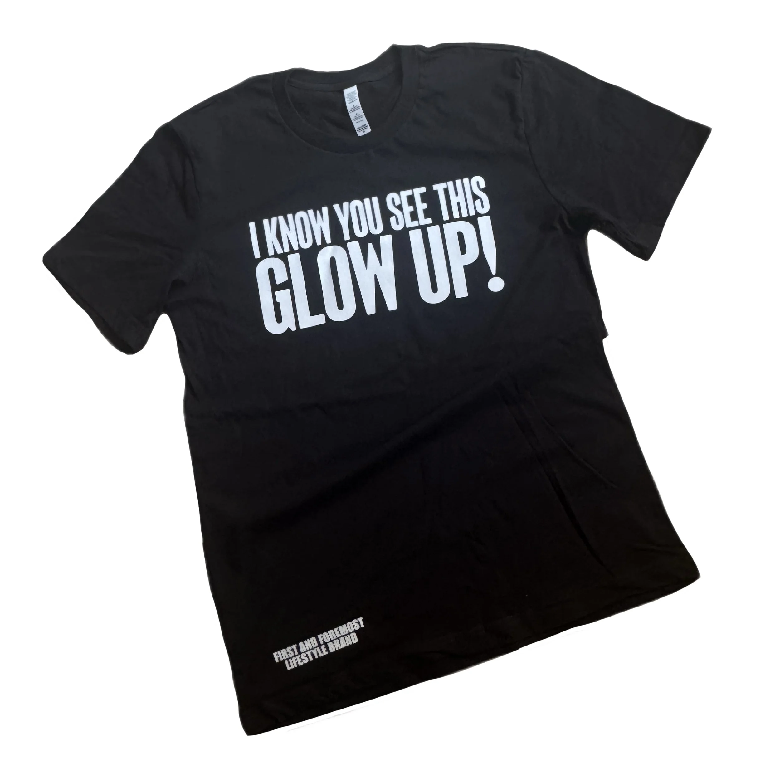 Glow Up Tee - Black