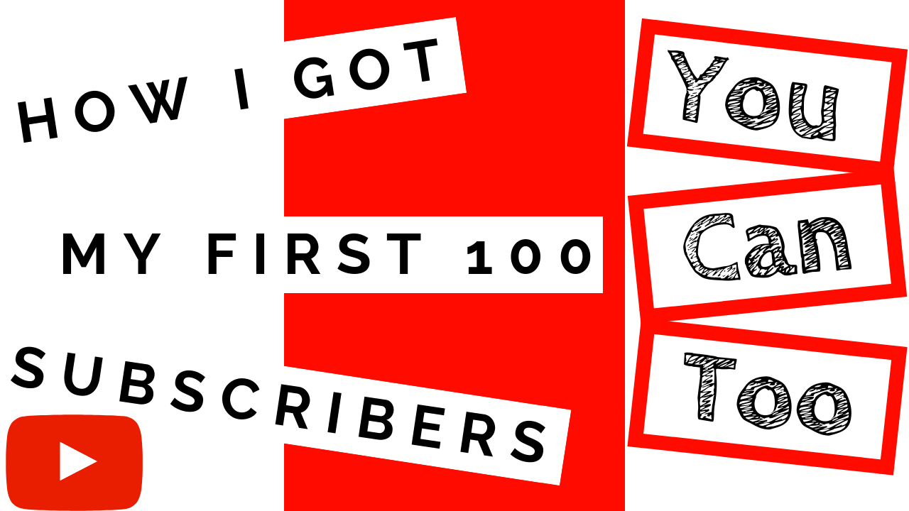 How to get your First 100 Subscribers on YouTube