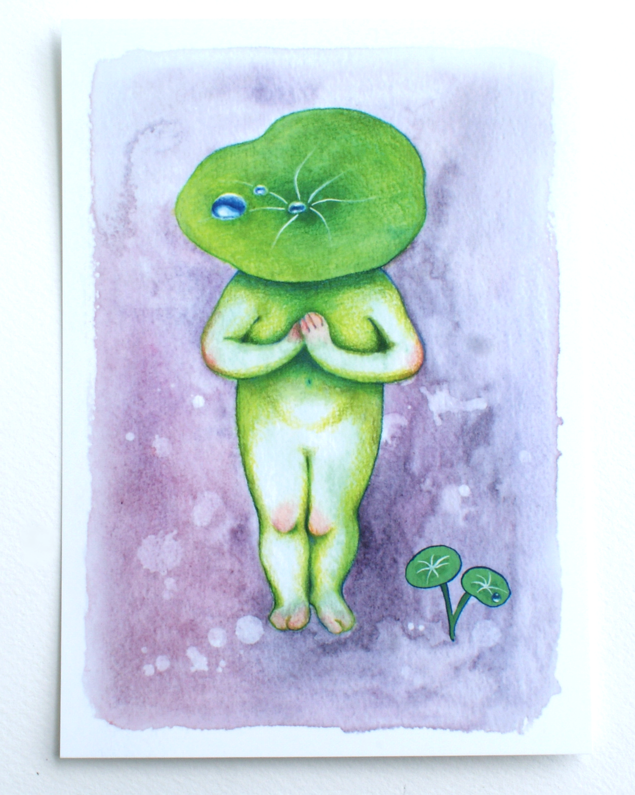 Nasturtium Folk 5x7 postcard.png