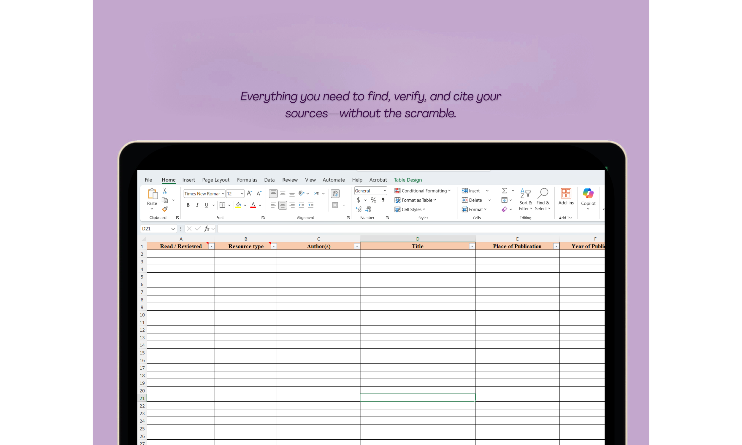 Dissertation Citation Tracker & Research Organizer