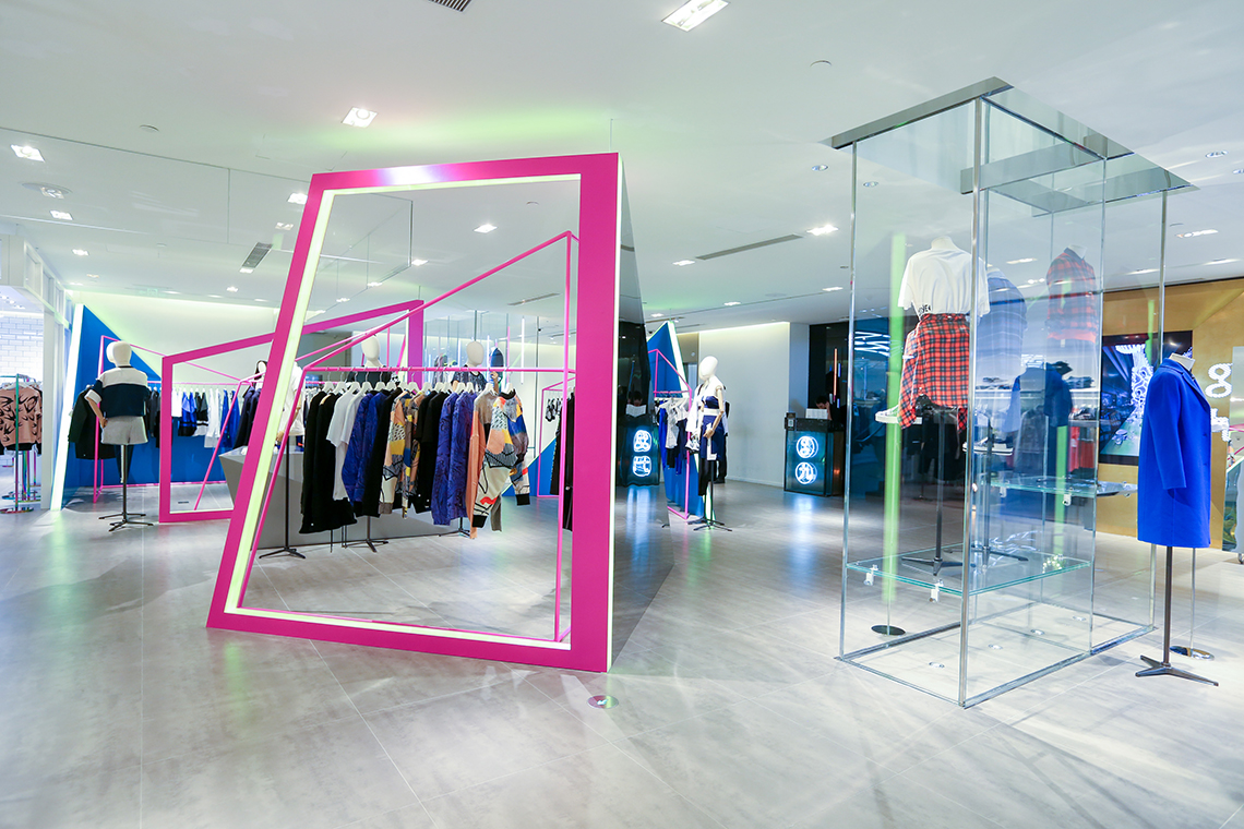 Shanghai Times Square Womenswear.