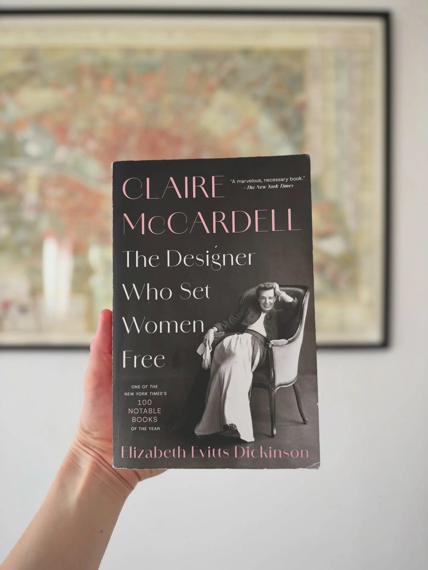 &laquo;&nbsp;They were women of consequence and of action.&nbsp;&raquo; 🔥 If I could put this biography of Claire McCardell on school required reading lists, I would. It&rsquo;s social sciences, history, gender relations, feminism, aesthetics, and c