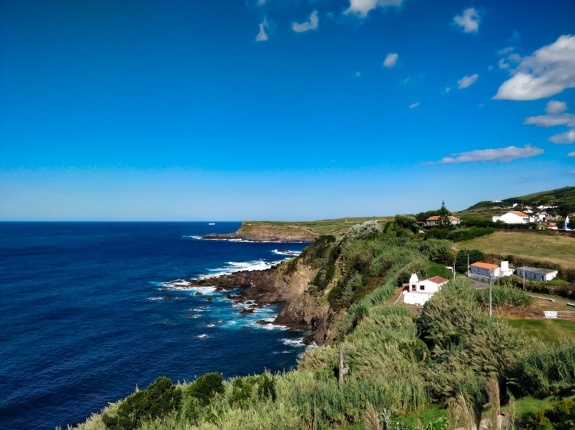 The view from around Quatro Ribeiras, Teiceira Island