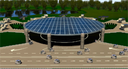 Energy Produces Clean & Renewable Energy in Power Station.