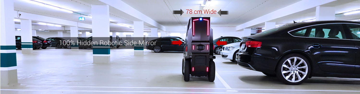World’s ultra-narrow Intelligent Electric Vehicle