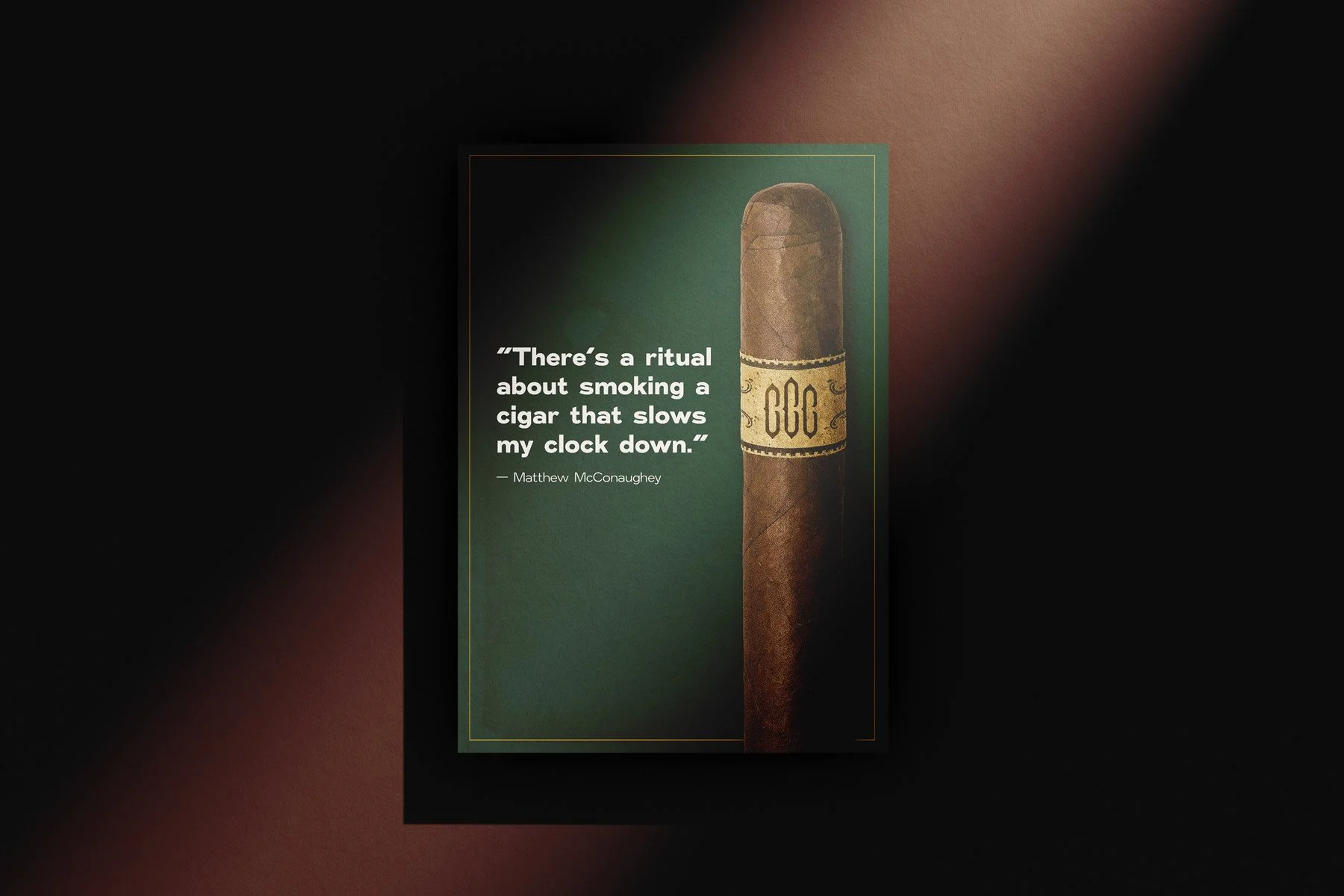 Cigar Club Chur Flyer Vorderseite