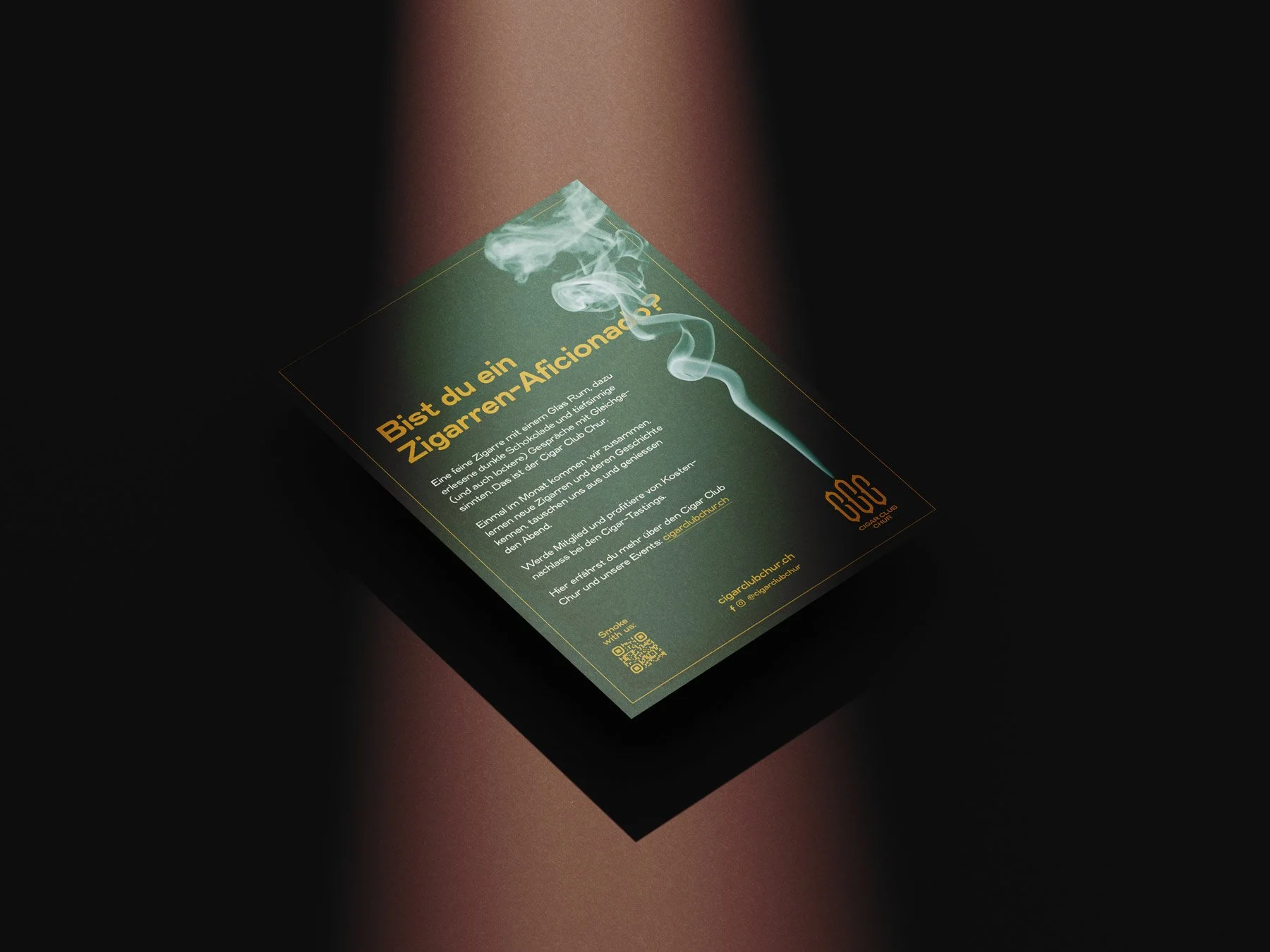 Cigar Club Chur Flyer Rückseite