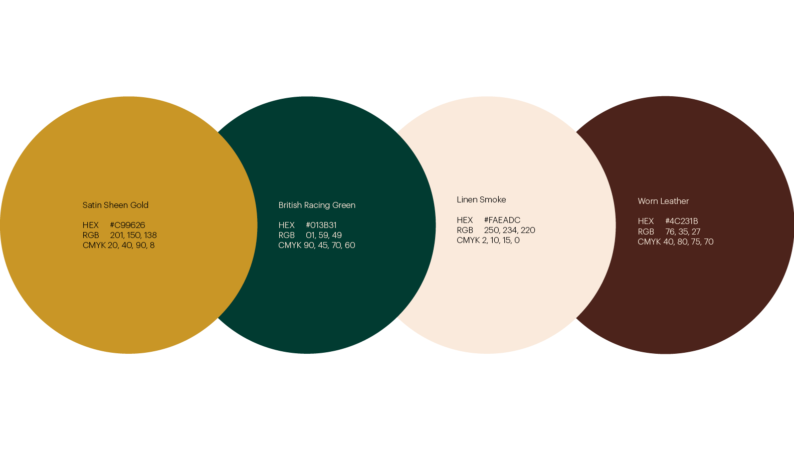 Cigar Club Chur Farbpalette