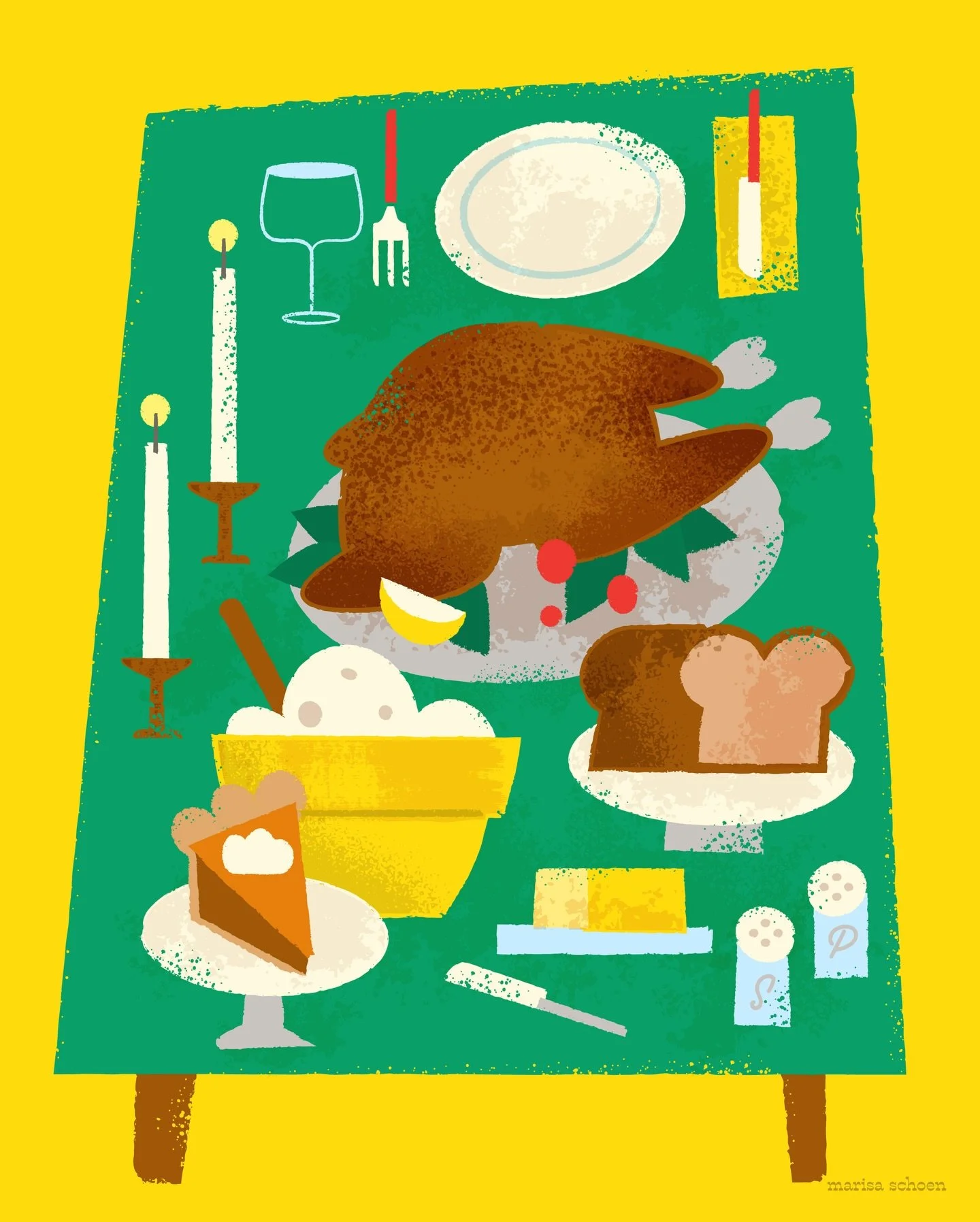 🥧🦃

.
#editorial-illustrations #midcenturyillustration 
#pumpkinpie 
#illustration 
#thanksgivingtable 
#vectorillustration 
#designinspiration
#giftcardillustration 
#spotillustration 
#logochallenge
#groovy 
#packagingdesign 
#graphicgang
#thanks