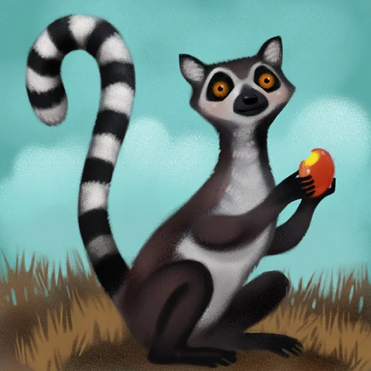 Lemurs are the main characters in Five Good Friends, a collection of stories animated in ASL