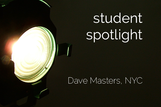 Student Spotlight: Dave Masters