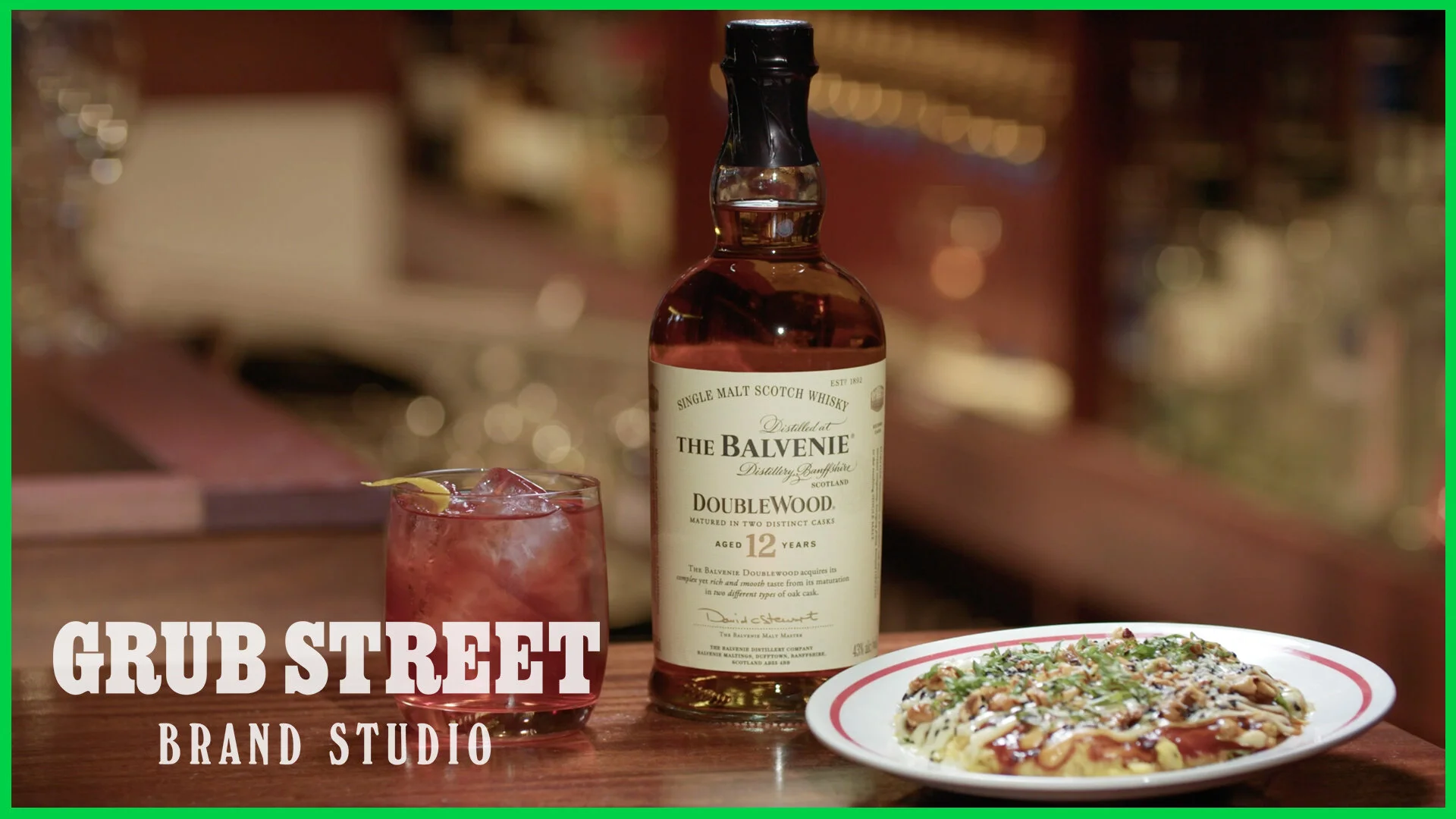  Whisky, especially entering into single-malt territory, can feel like a stuffy person’s game. (No offense to cool whisky-lovers.) So working with The Balvenie, I oversaw a fun, approachable  video series  showing how to pair whisky drinks with creat