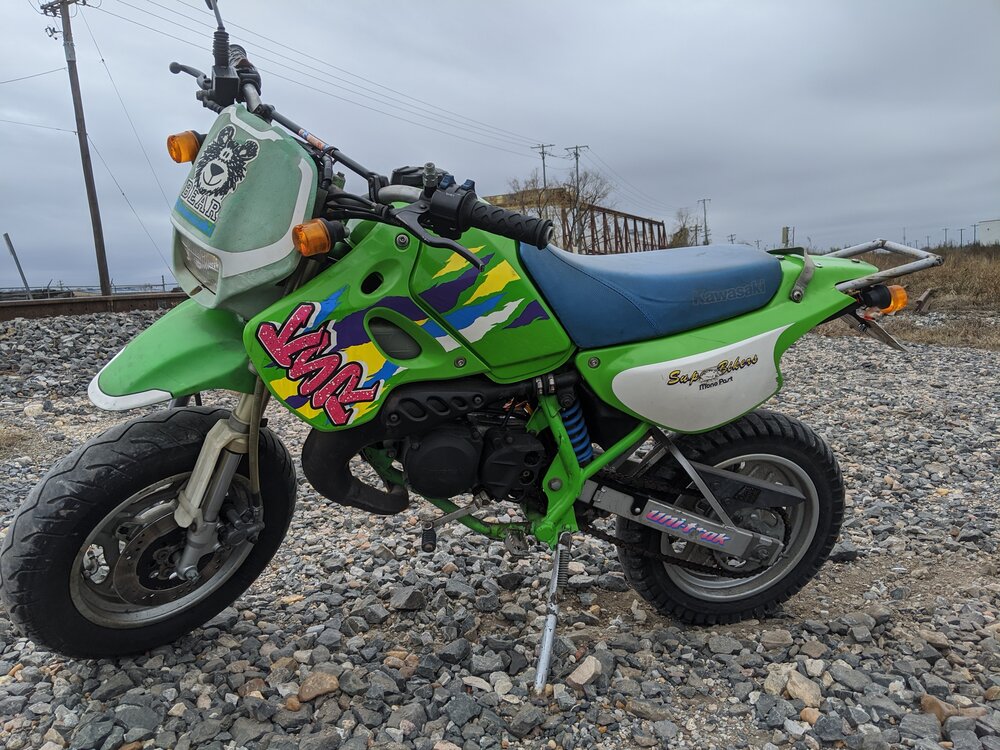 Sociale Studier Køb meditation 1992 Kawasaki KSR2 80cc (Sold) — San Marcos Motorcycles