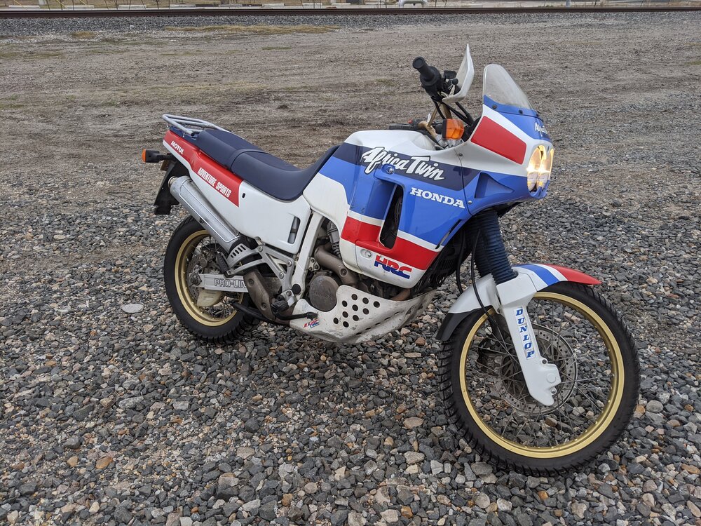 1988 Africa Twin 650 (SOLD) — San Marcos Motorcycles