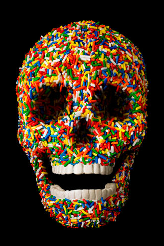 MAKE-BELIEVE DAMIEN HIRST FOR THE LOVE OF GOD