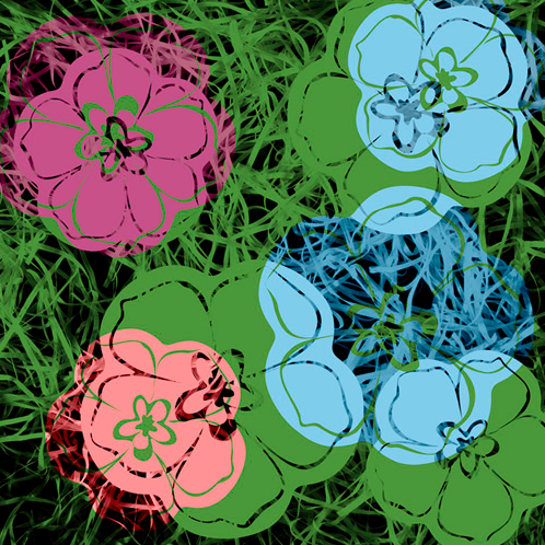 MAKE-BELIEVE ANDY WARHOL FLOWERS