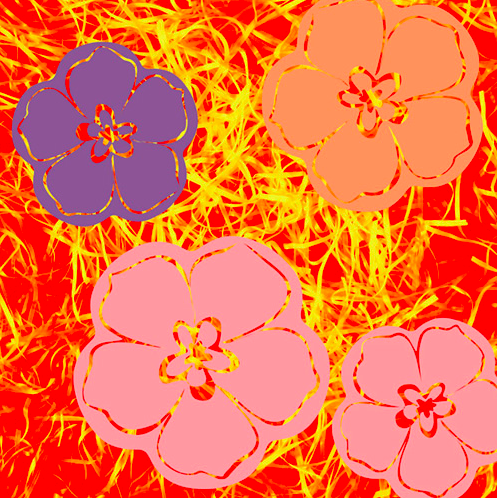 MAKE-BELIEVE ANDY WARHOL FLOWERS
