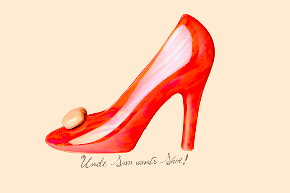 MAKE-BELIEVE ANDY WARHOL SHOE BOX