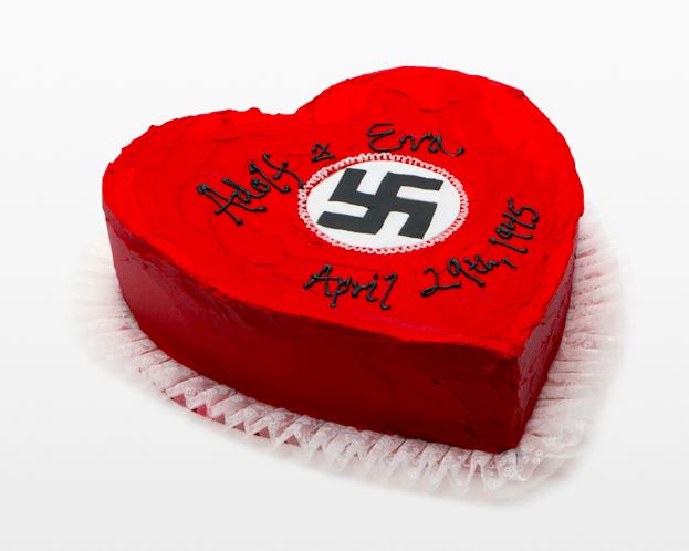 ADOLF ’N’ EVA’S WEDDING CAKE