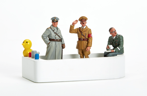 THREE NAZIS IN A TUB