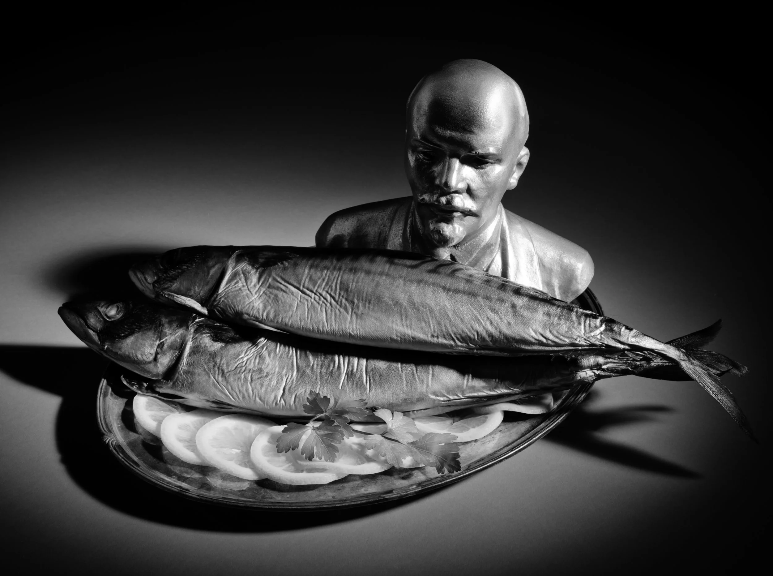 Still Life with Lenin and Smoked Mackerel