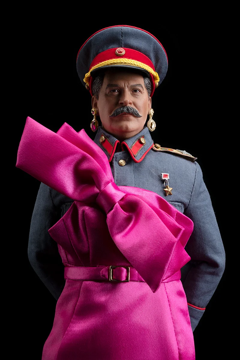 STALIN IS THE FAIREST DICTATOR OF THEM ALL! (in Pink!)