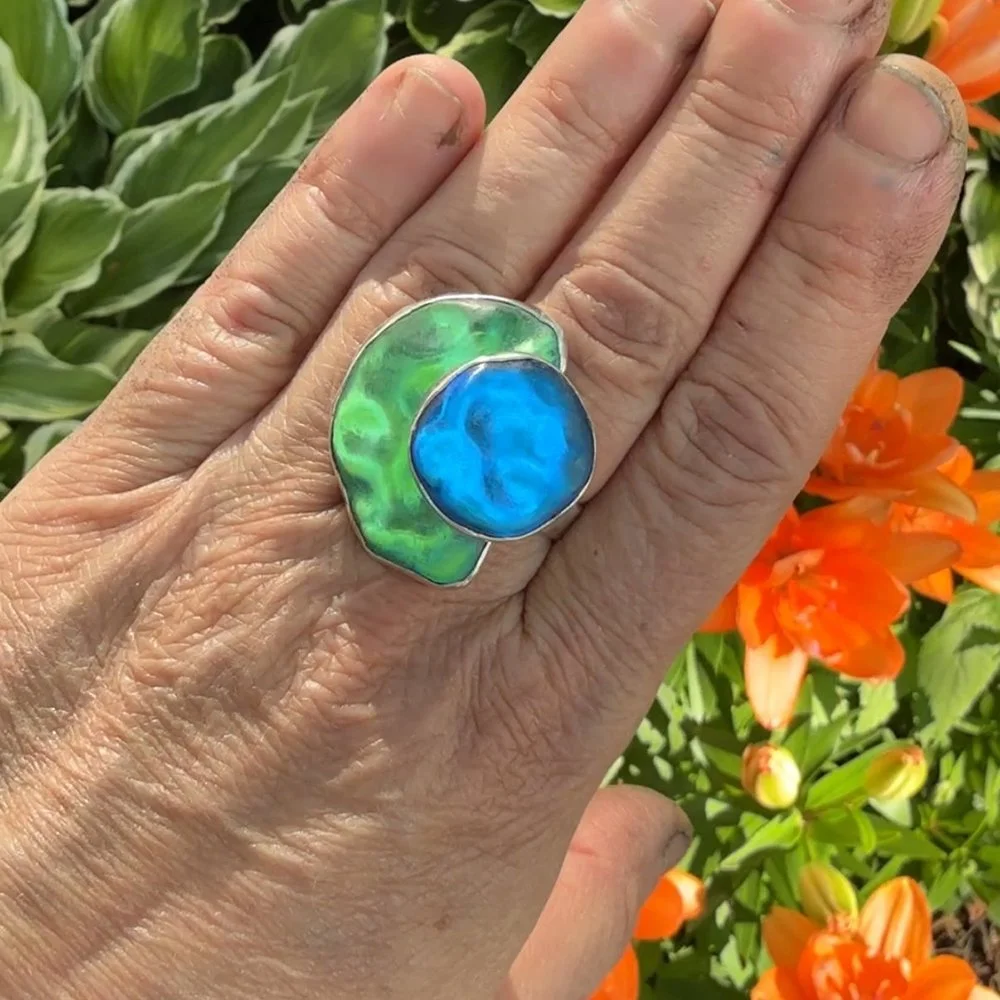 Jean's Custom Shallow Pool Ring