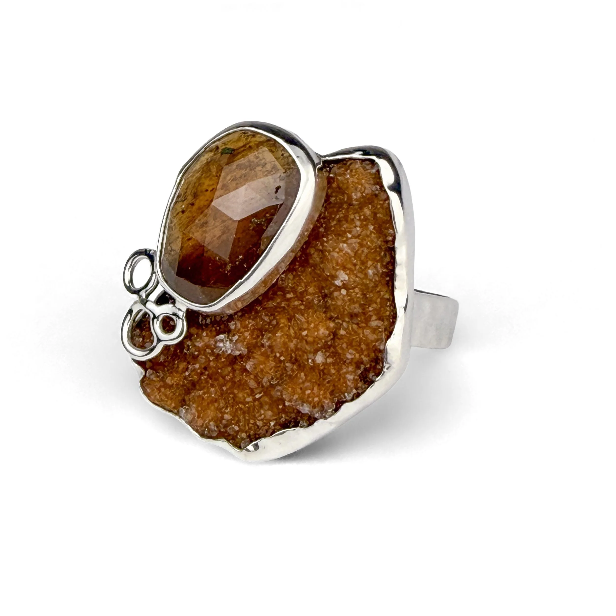 saffron-ring-side-view-silver-orange-quartz-druzy-spessartite-garnet.jpg
