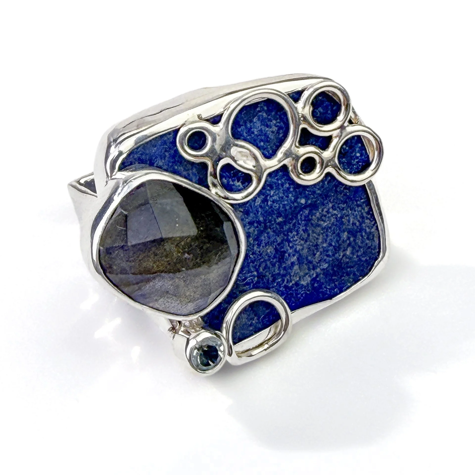 Indigo Surge Ring