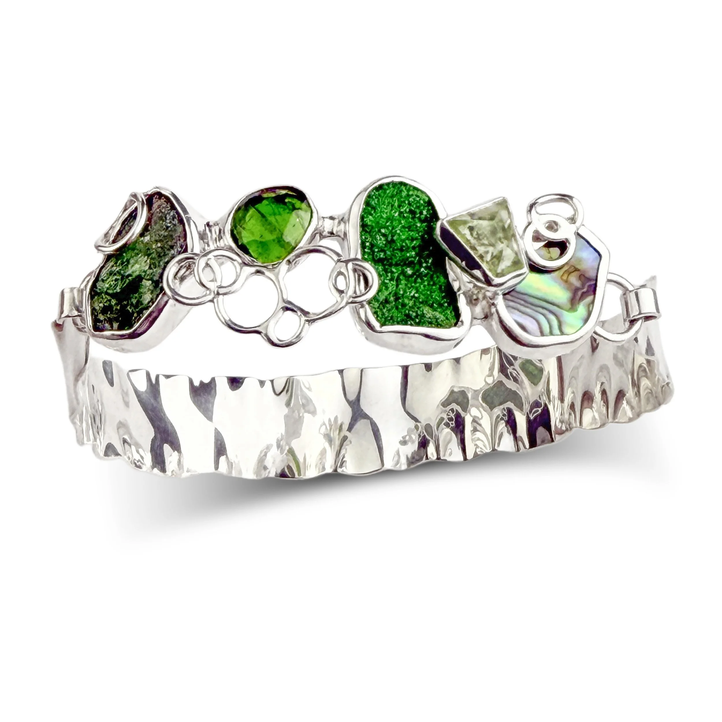 green-geologic-gemstone-bracelet-standing.jpg