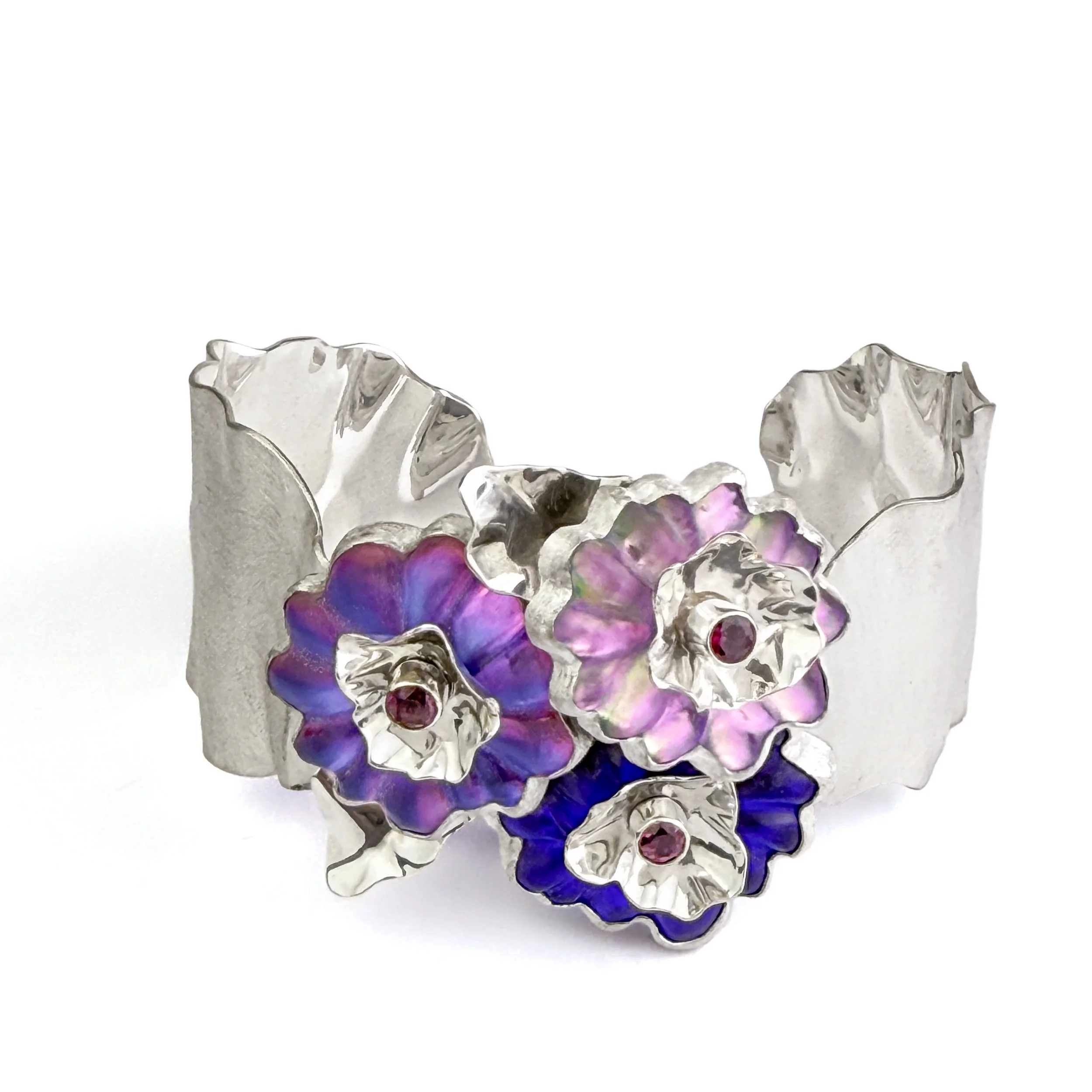 Corsage Cuff Bracelet