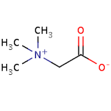 Glycine betaine. One of the most abundant betaines in marine organisms.…