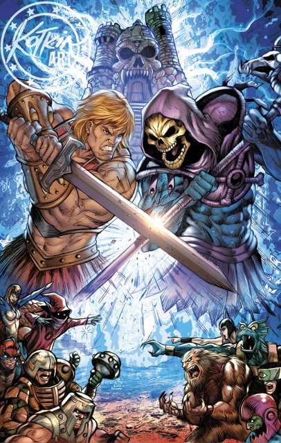 HE-MAN vs SKELETOR - ART PRINT