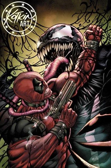 VENOM vs DEADPOOL - ART PRINT