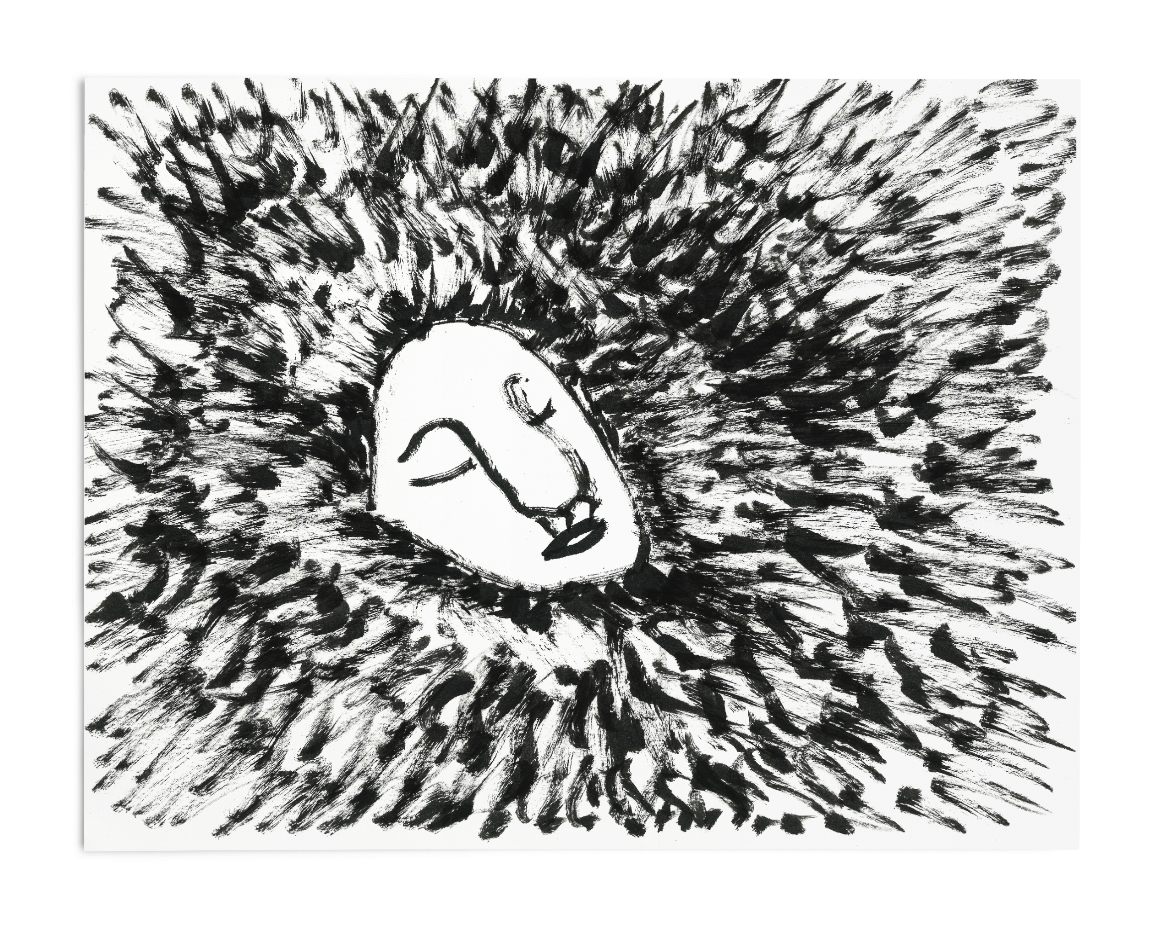  13.5”x 11” Ink on Paper 2017 