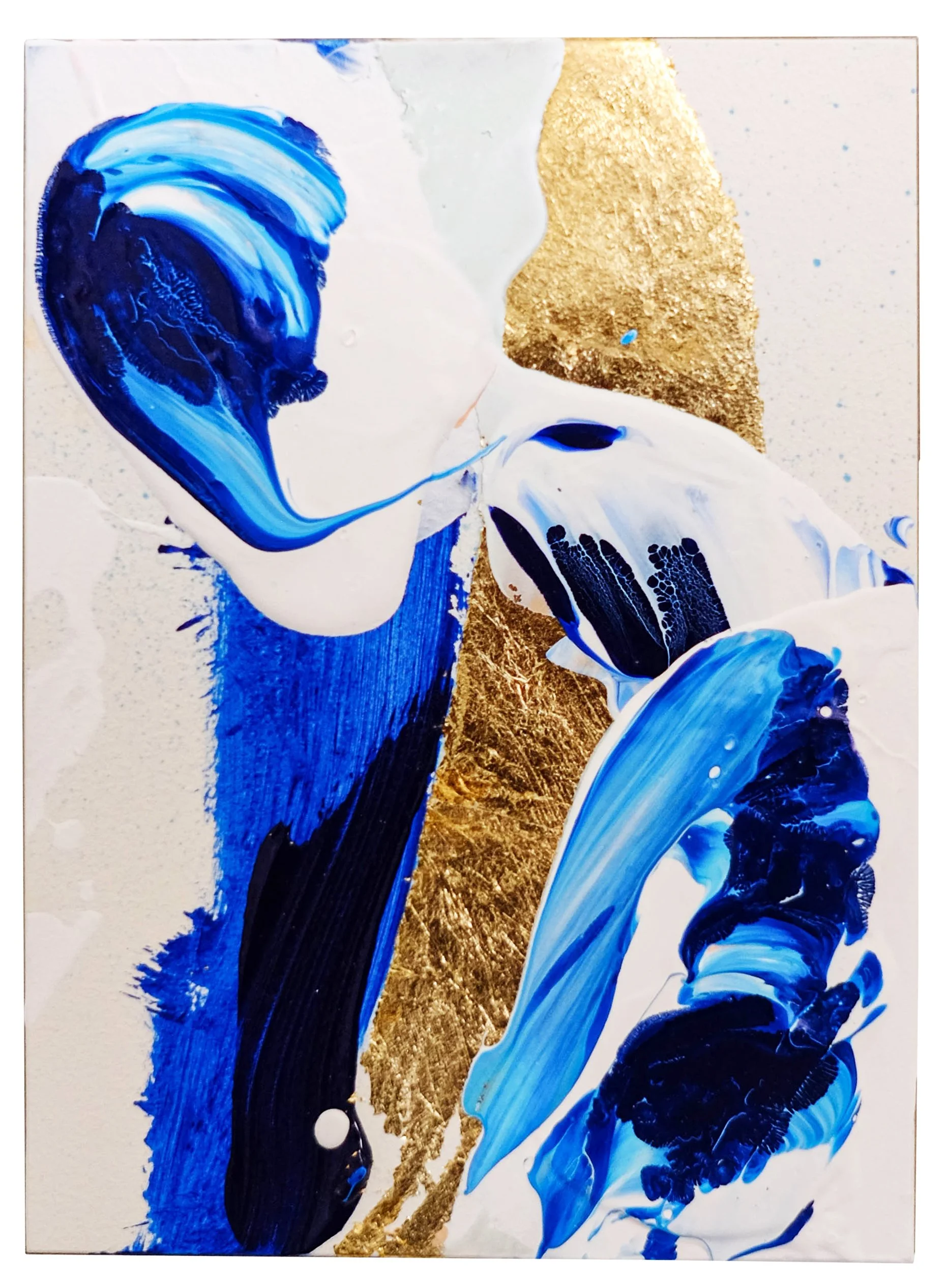  Mixed media on canvas,  5” x 7”, 2023  SOLD 