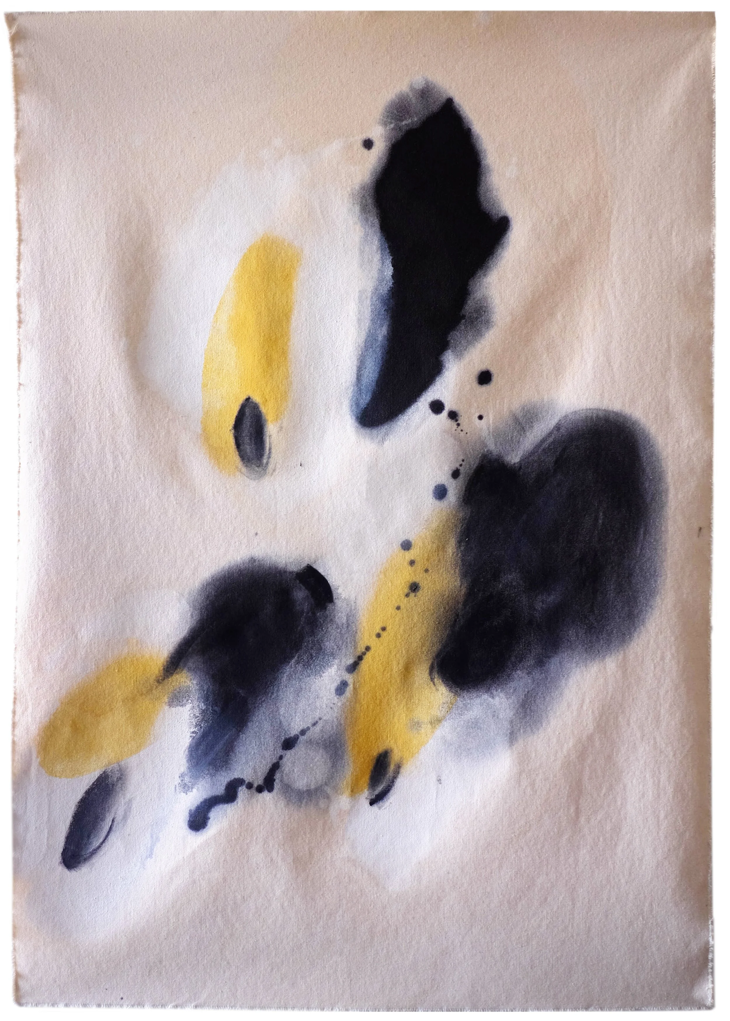  Oil on raw canvas,  30” x 40”, 2022 