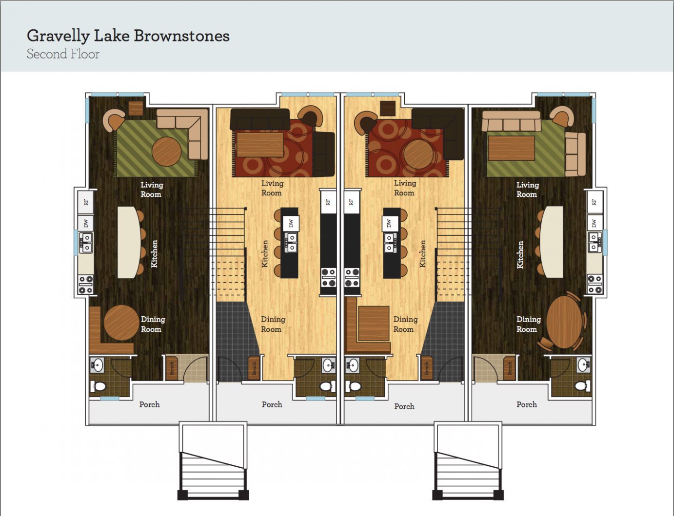 Gravelly Lake Brownstones