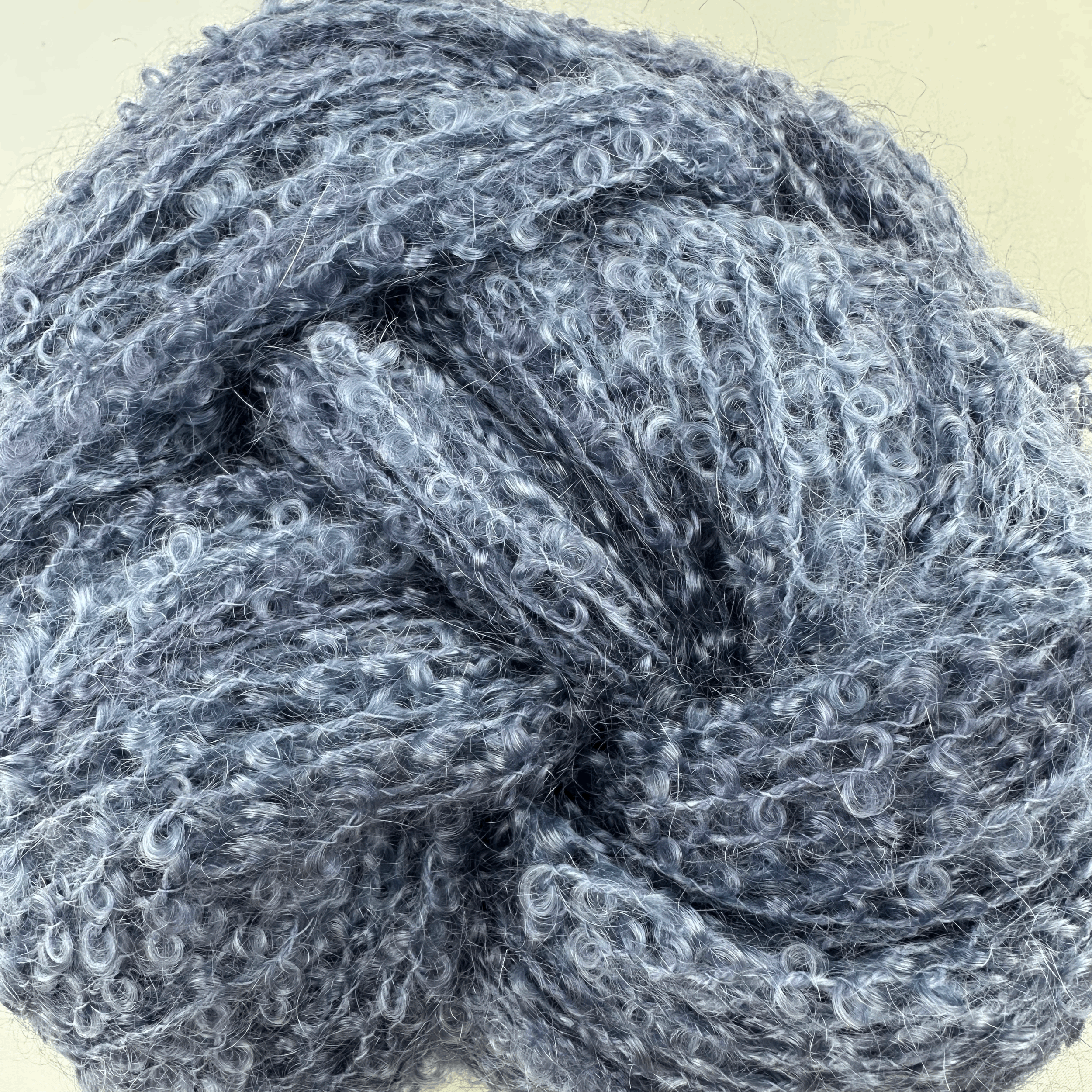 Mohair Boucle/Wool Blend MB-BuSkbTe-NV