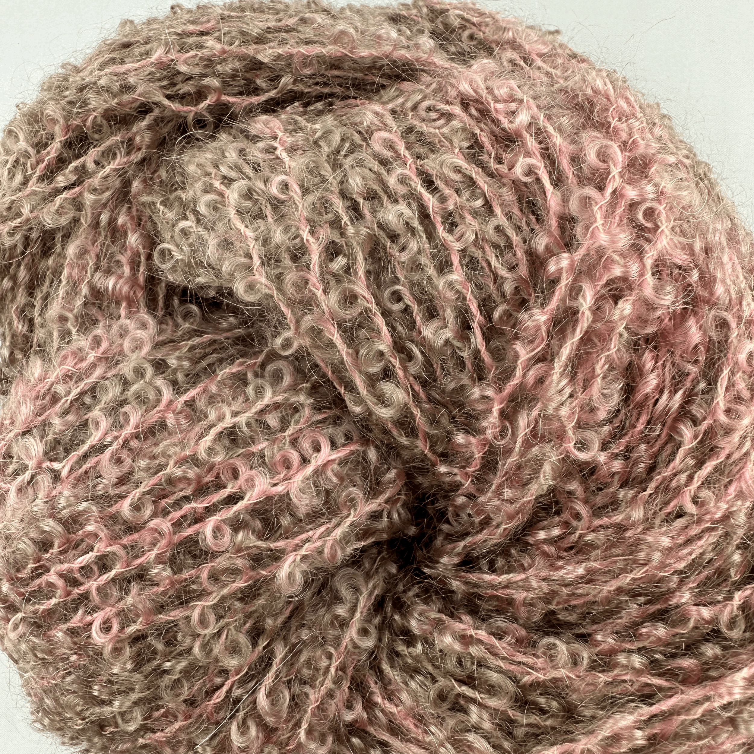 Mohair Boucle/Wool Blend MB-PoHfSkb-NV