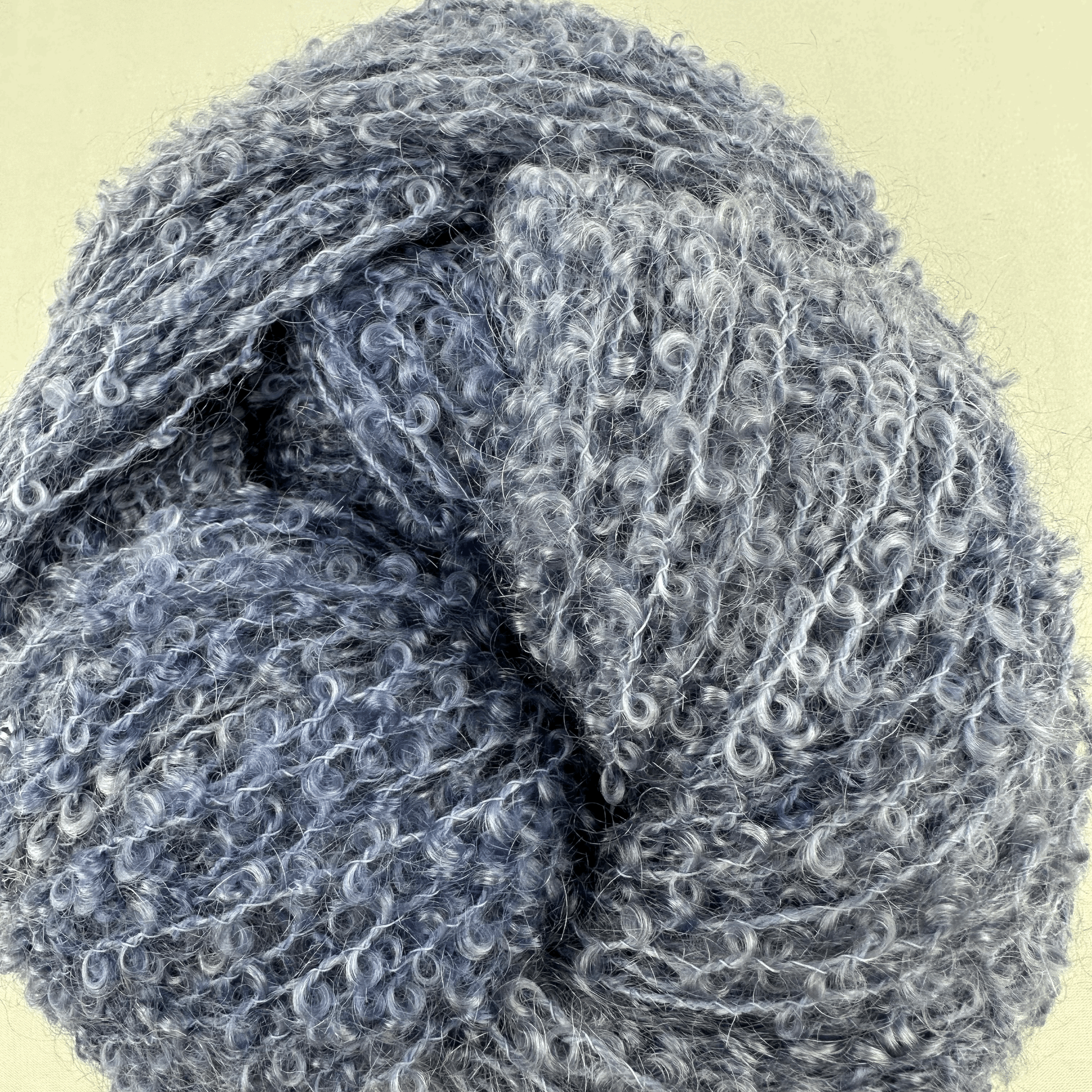 Mohair Boucle/Wool Blend MB-NbSg-NV