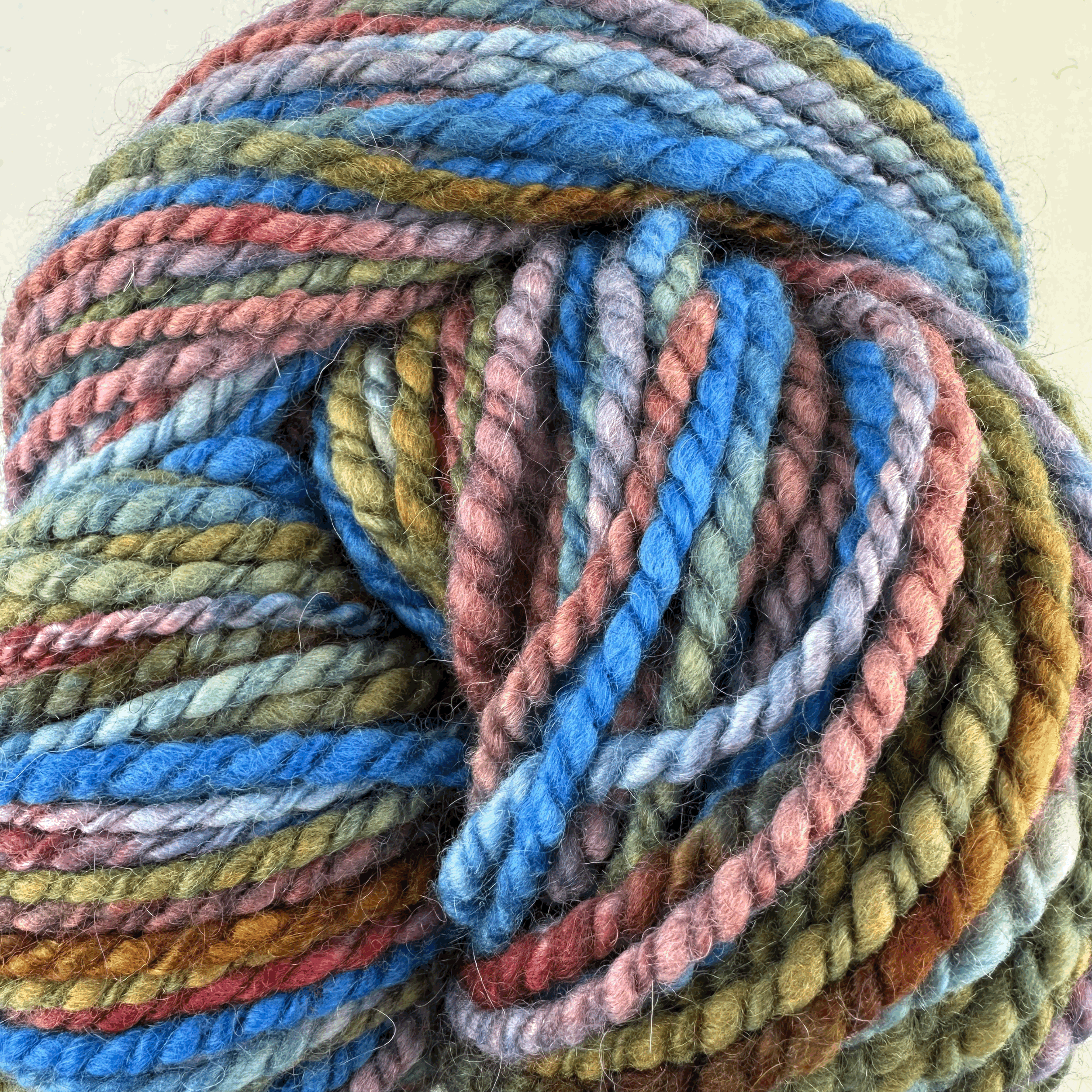 Falkland/Mohair Bulky/Plied - FaMo-RuBbOl-1