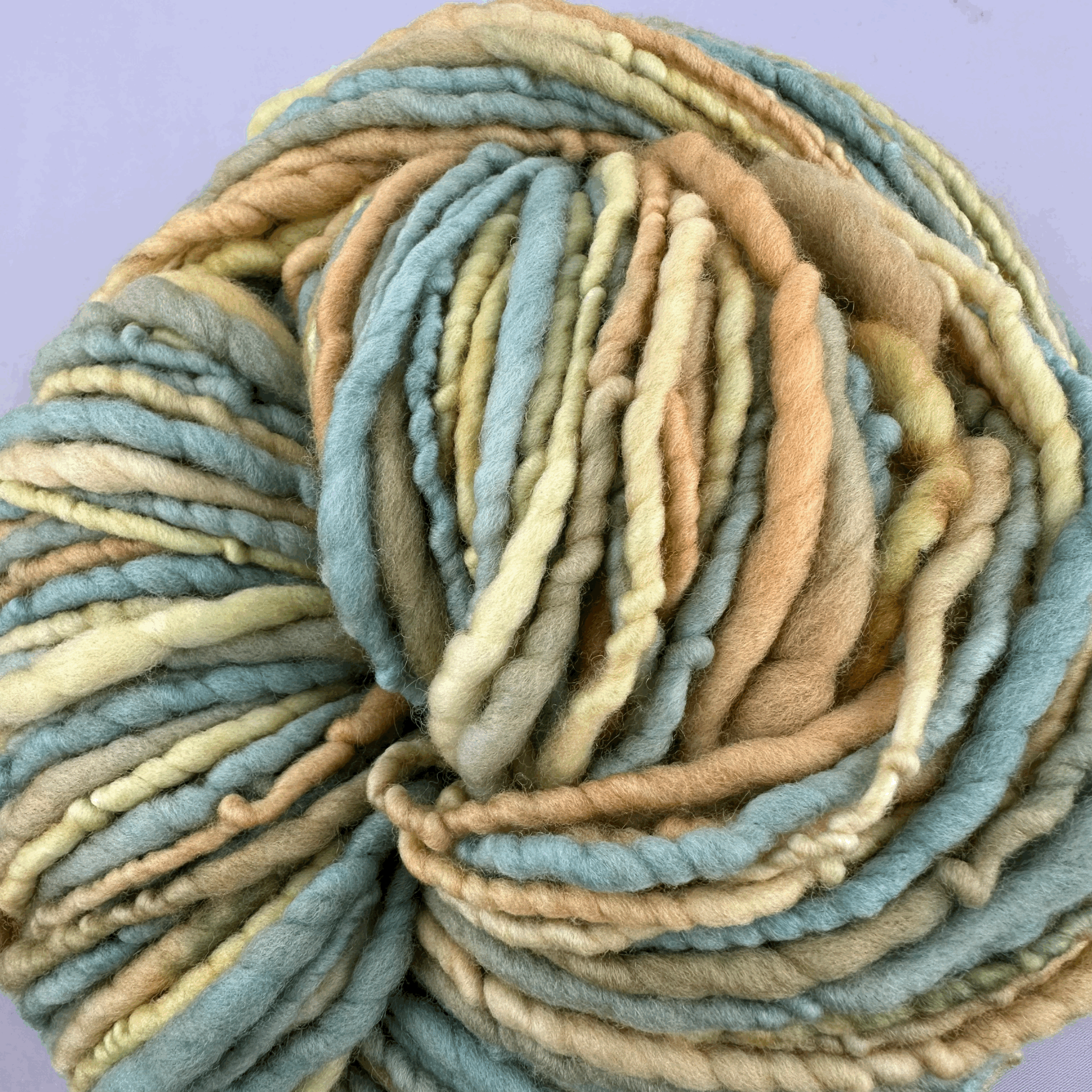 Rambouillet Hand-Spun/Hand-Dyed - R-BoChaTe-18
