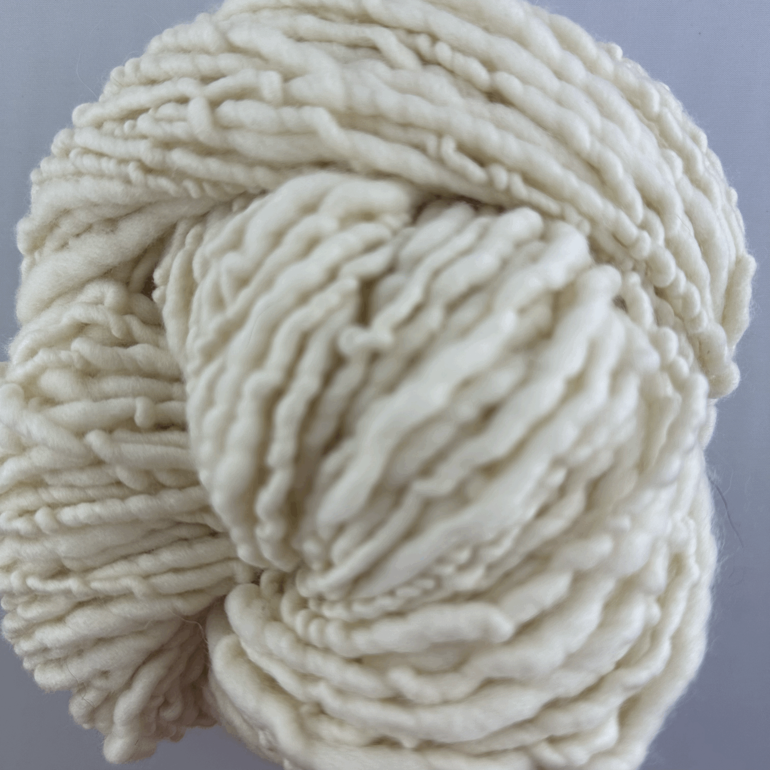 Rambouillet Hand-Spun/Natural-Color - R-Ecru-86