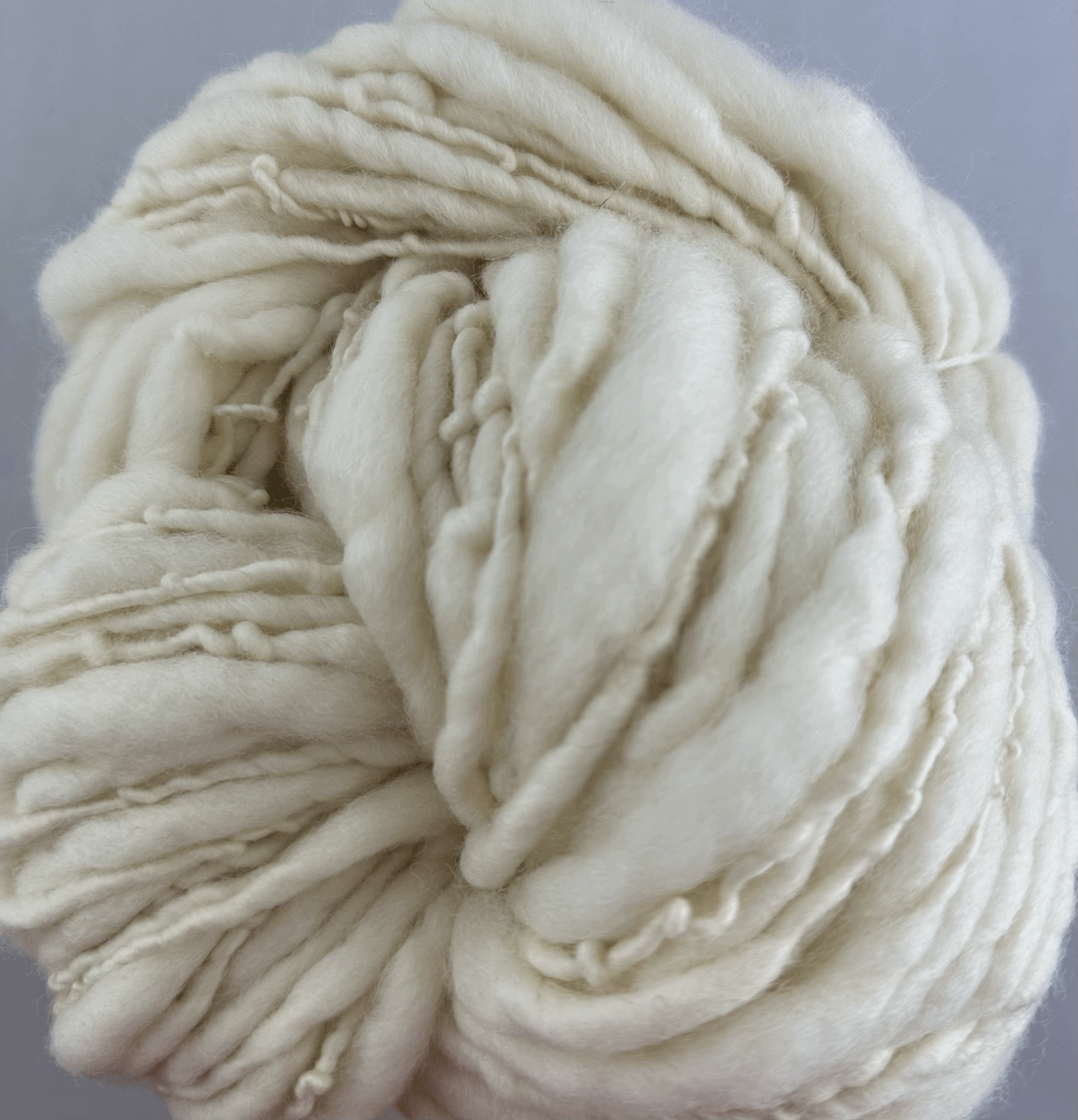 Falkland Hand-Spun/Natural-Color - Fa-Ecru-35